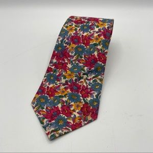 Liberty of London Floral Men’s  Cotton Tie